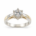 Anillo Princesa Silver Plata Ley