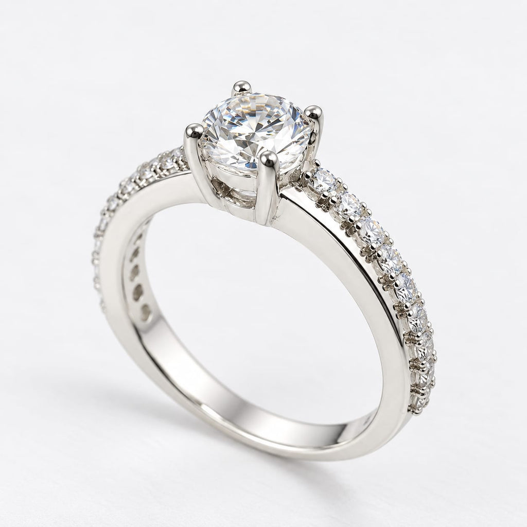 Anillo de Compromiso Plata "Fernanda"