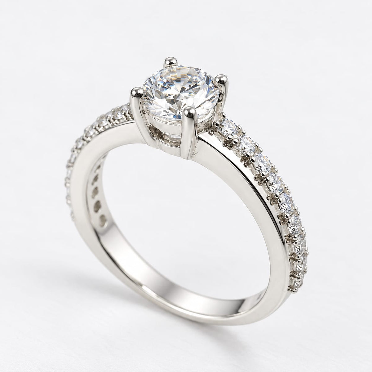 Anillo de Compromiso Plata "Fernanda"