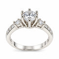 Anillo de Compromiso Plata " Leysi"