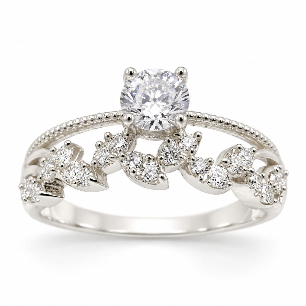 Anillo Eliana en plata fina