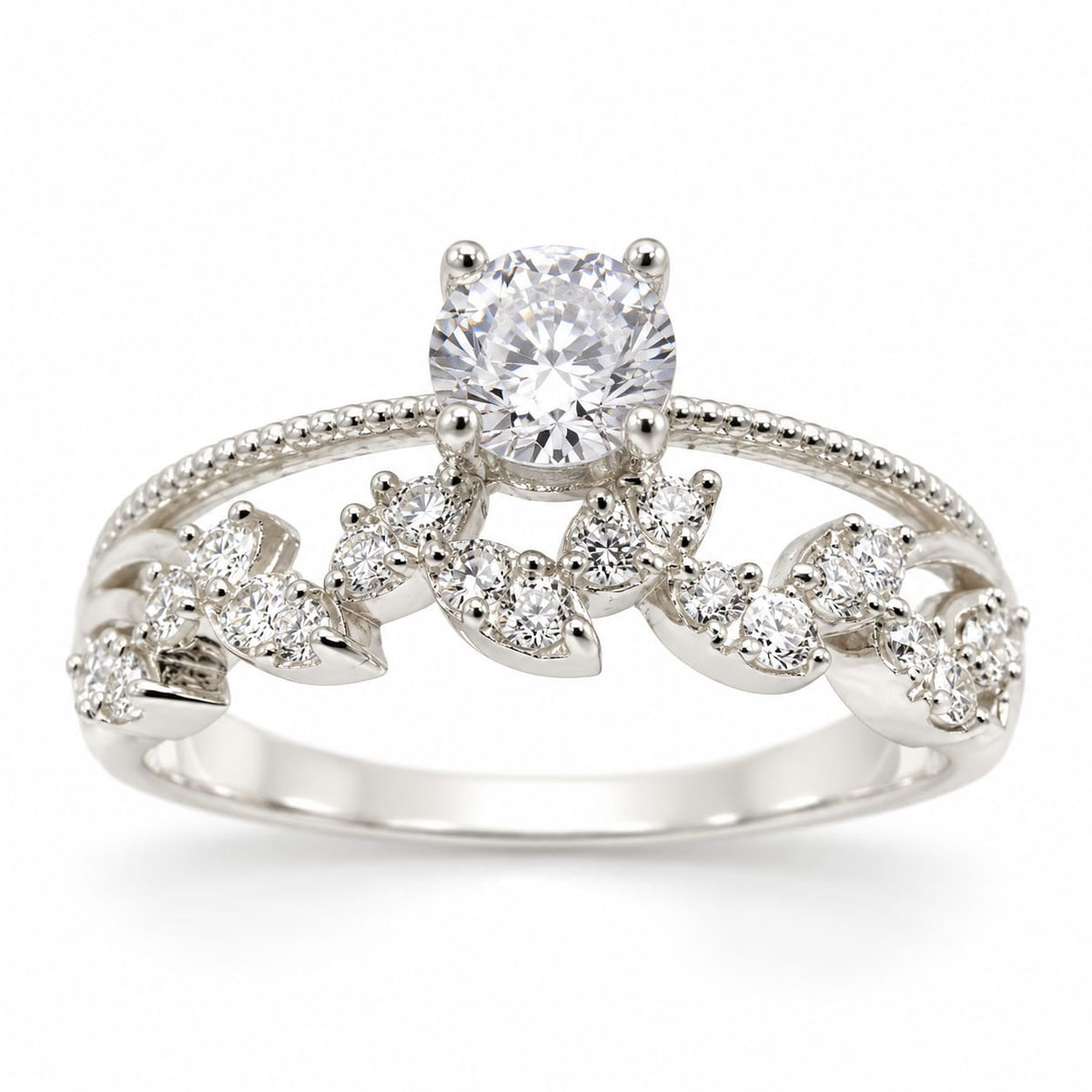 Anillo Eliana en plata fina