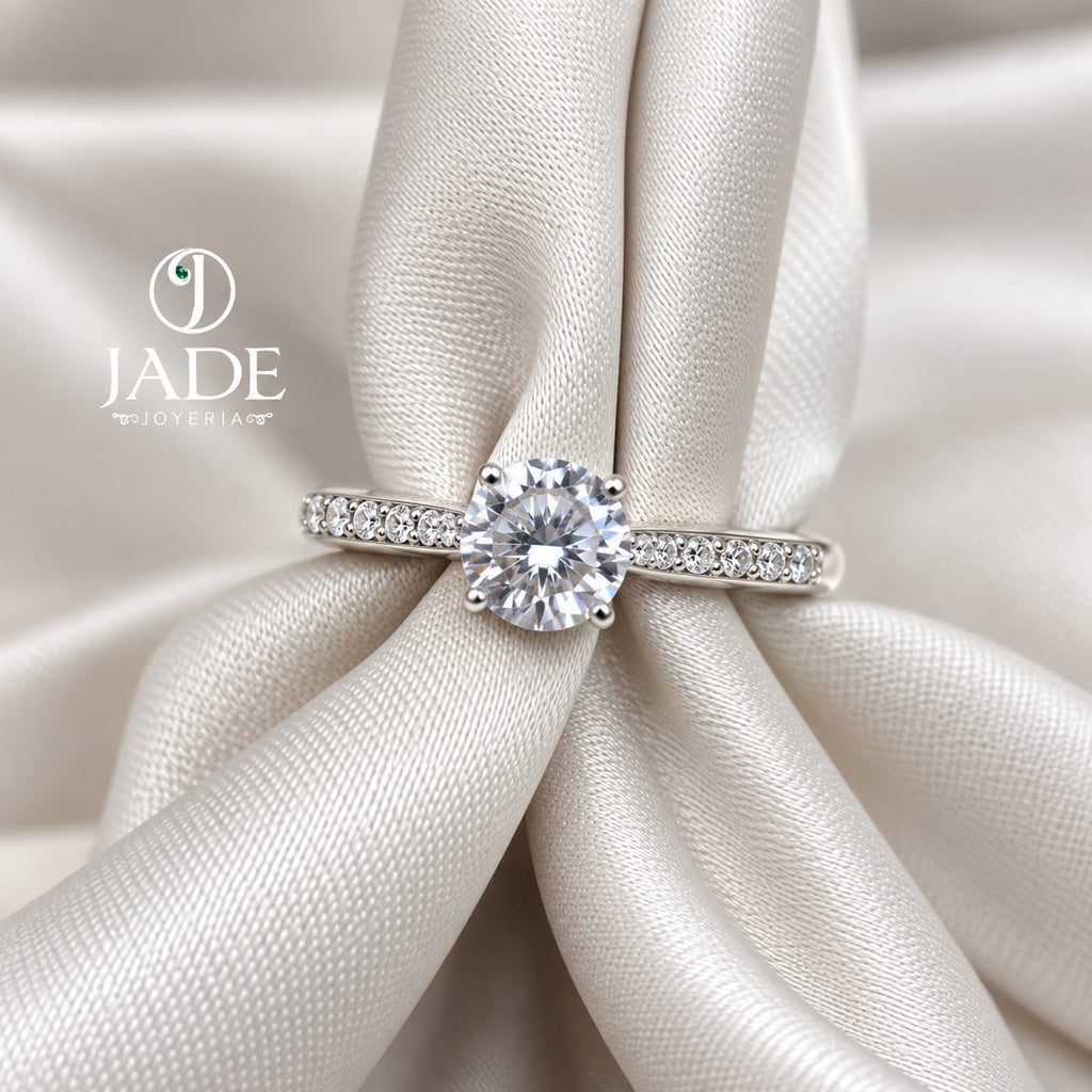 Anillo de Compromiso Plata "Isabella"