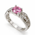 Anillo de Compromiso Plata " Paola "