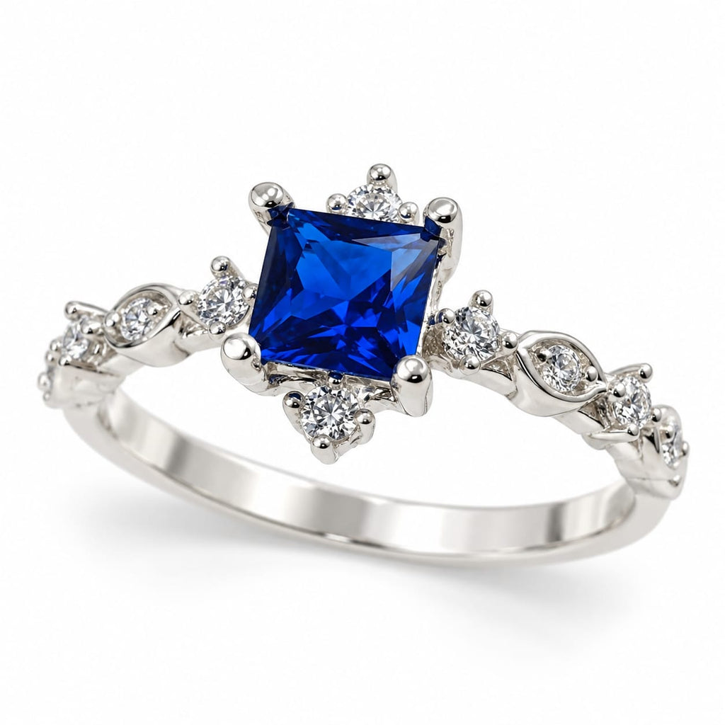 Anillo de Compromiso Plata " Emperatriz"