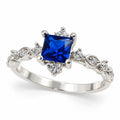 Anillo de Compromiso Plata " Emperatriz"