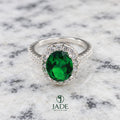 Anillo bienestar y esperanza en plata fina