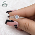 Anillo Luciana en plata fina