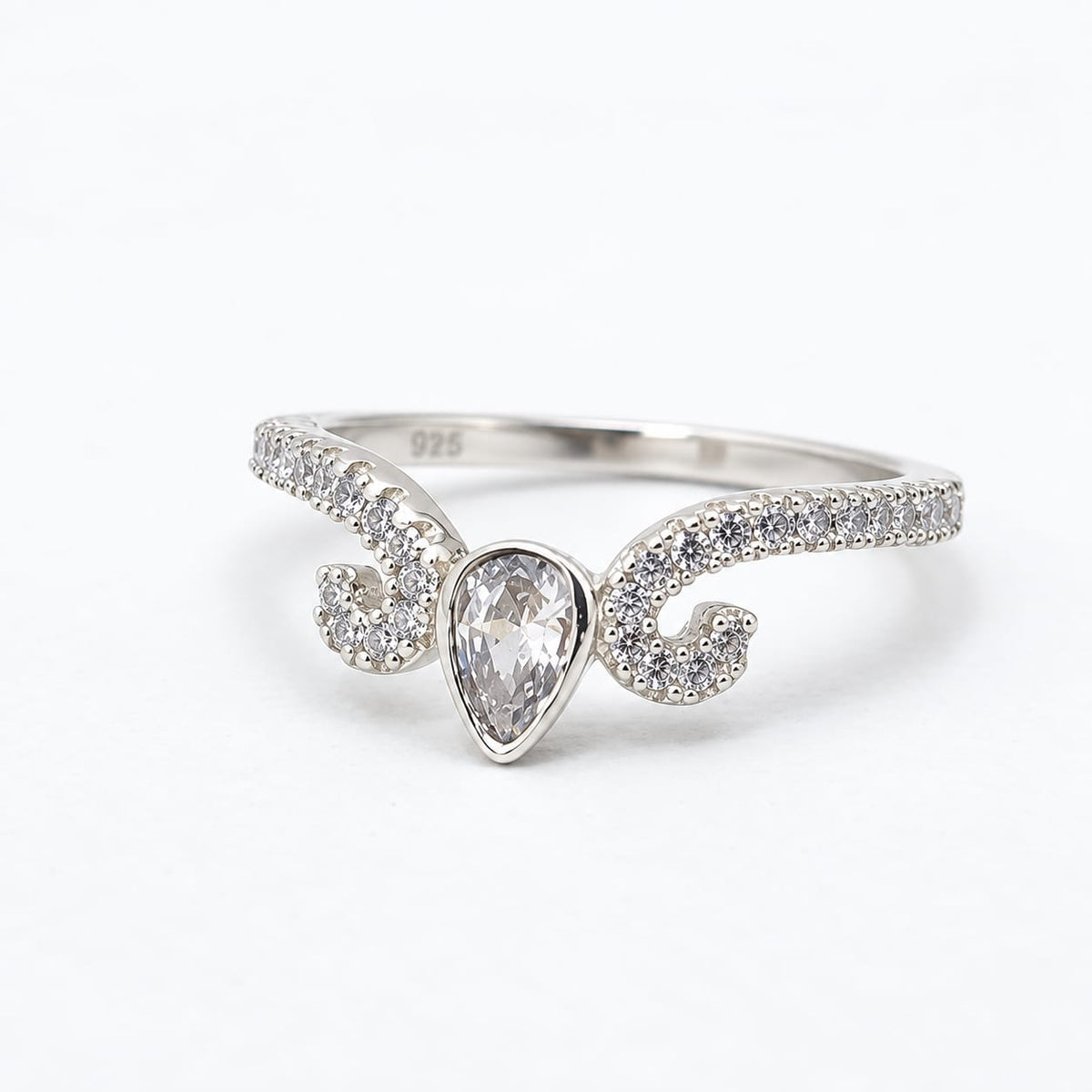 Anillo Thais en plata fina