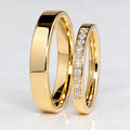 Aros de Boda "Amor de Verano"