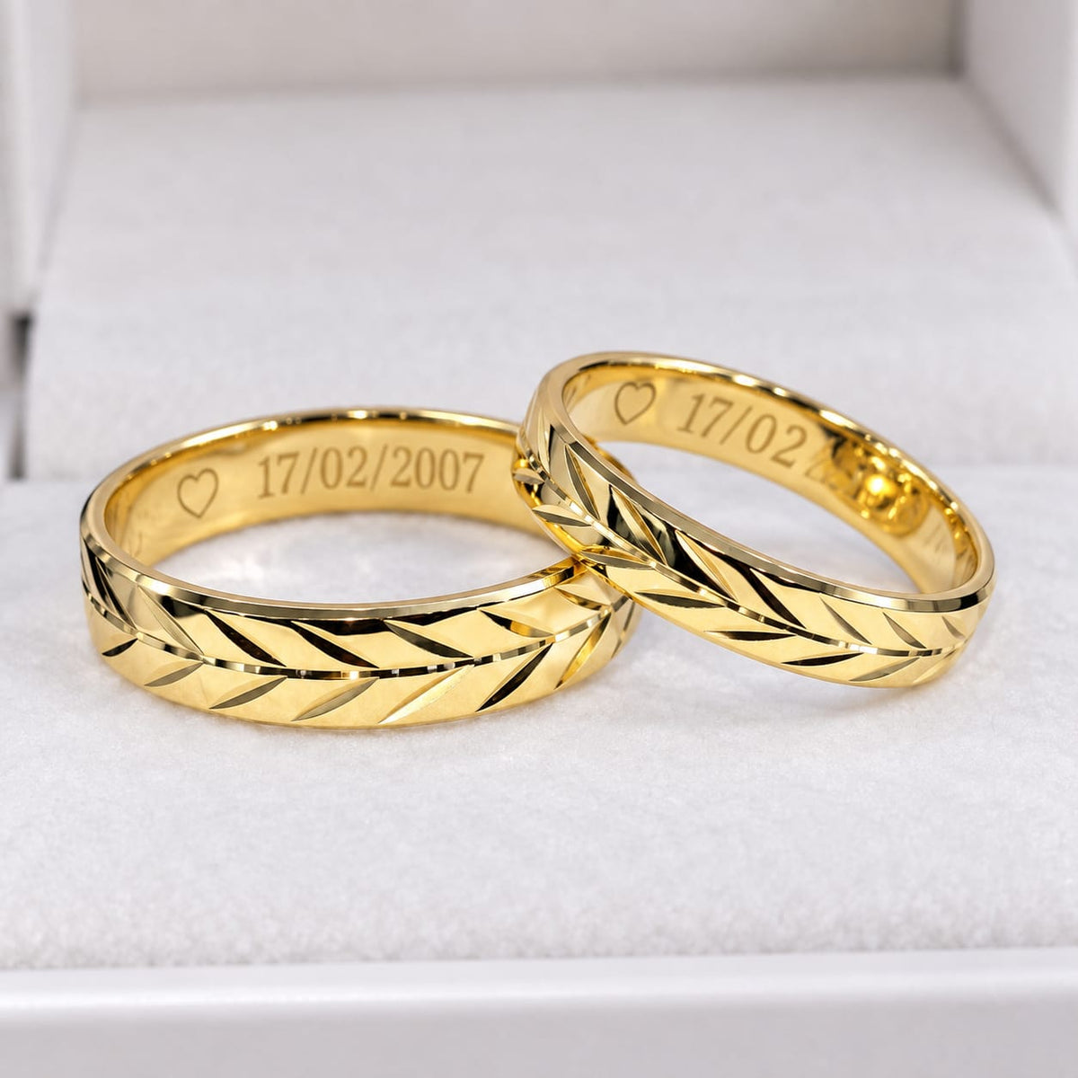 Aros de boda Espiga Imperial