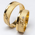 Aros de boda Iniciales