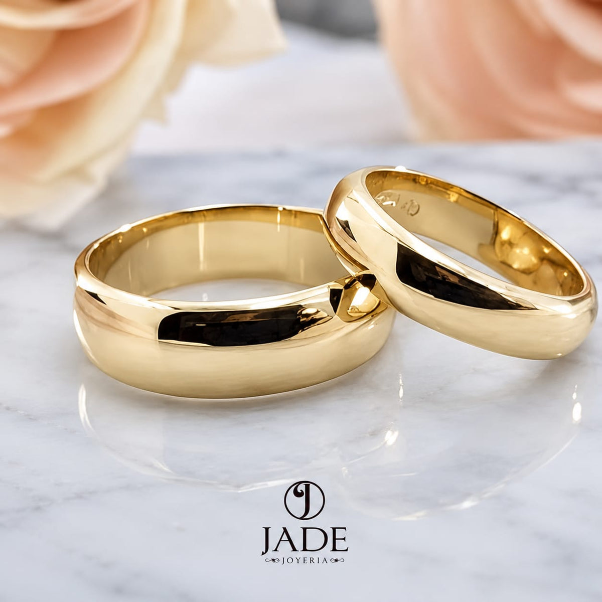 Aros de Boda Un solo Corazón