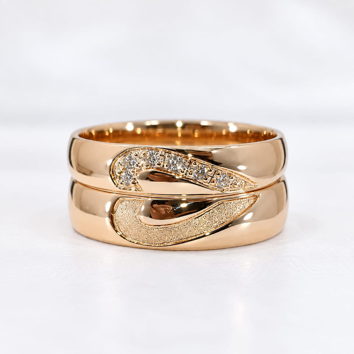 Aros de boda corazón love
