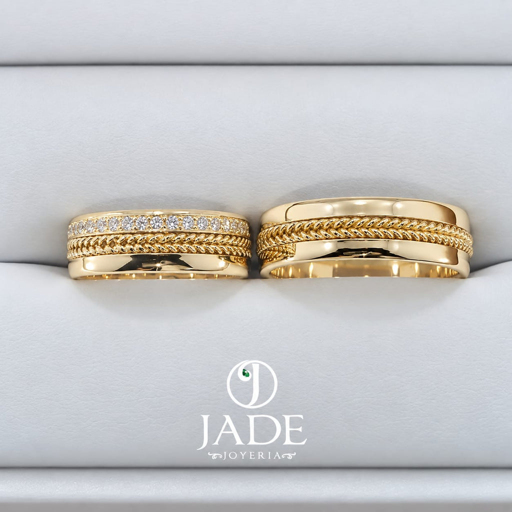Aros de matrimonio Liza