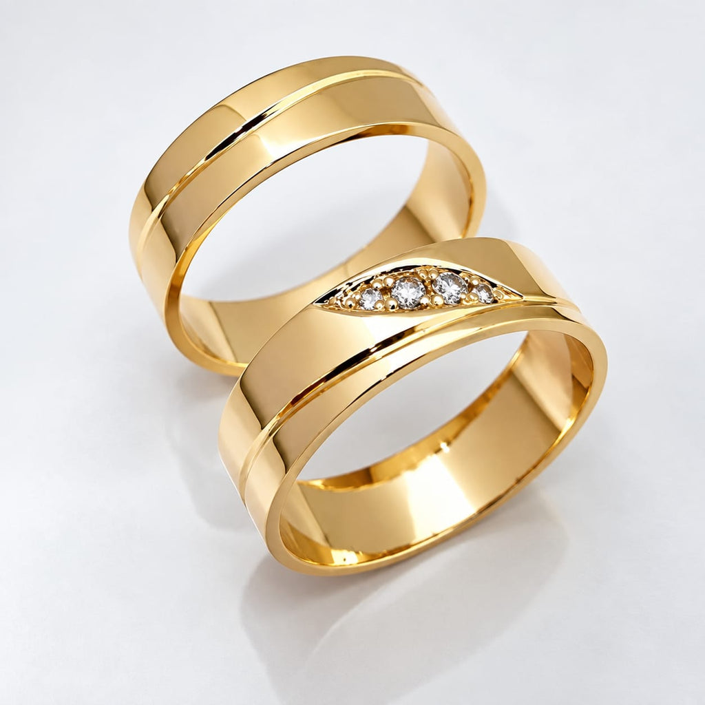 Aros de Boda Amor en Llamas