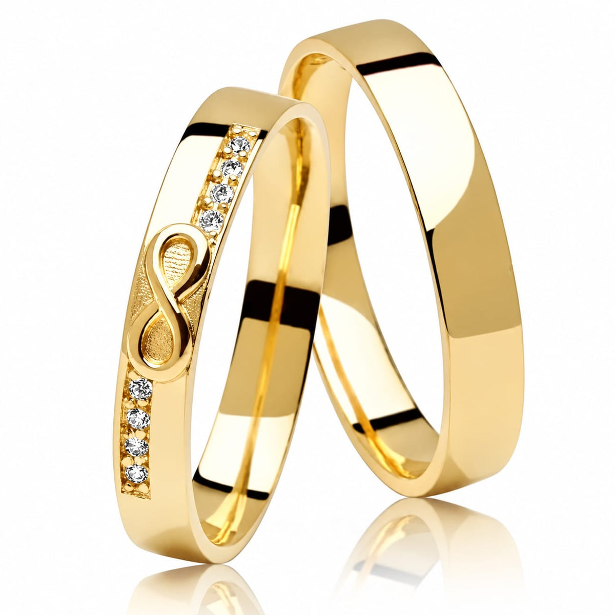 Aros de boda Infinita Pasión