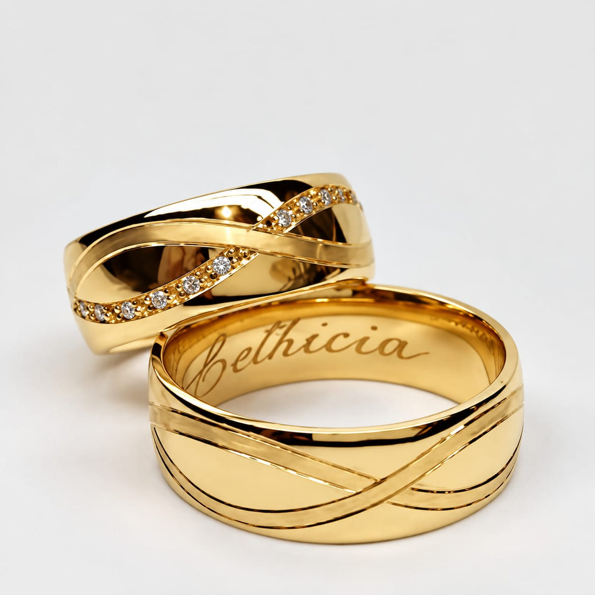 Alianzas de boda Infinito Amor