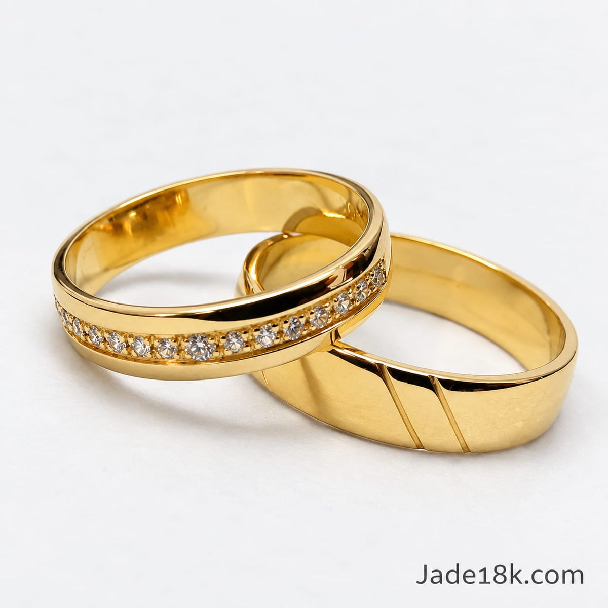 Alianzas aros de boda Mi Razon  Oro de 18k