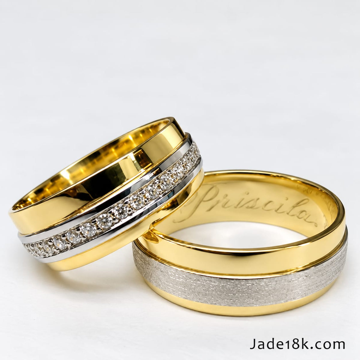 Alianzas aros de boda Siempre Juntos Oro de 18k