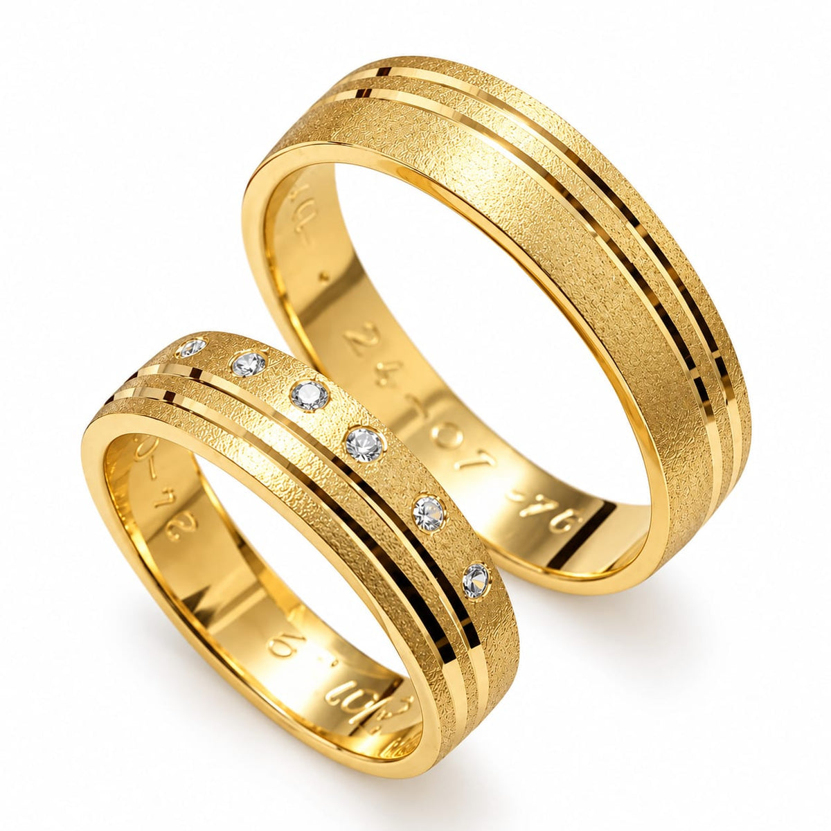 Aros de Boda Donde Reyna el amor