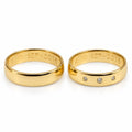 Alianzas aros de boda Clasicas Oro de 18k