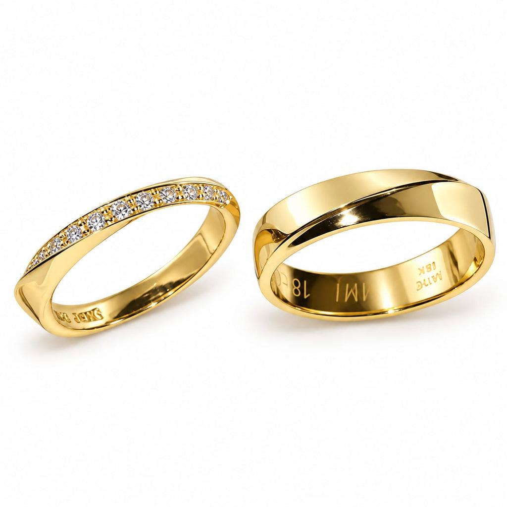 Alianzas aros de boda Llévame Siempre Oro de 18k