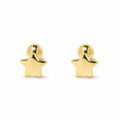 Aretes de Estrellas para Bebe Oro de 18k