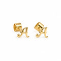 Aretes de bebe con inicial