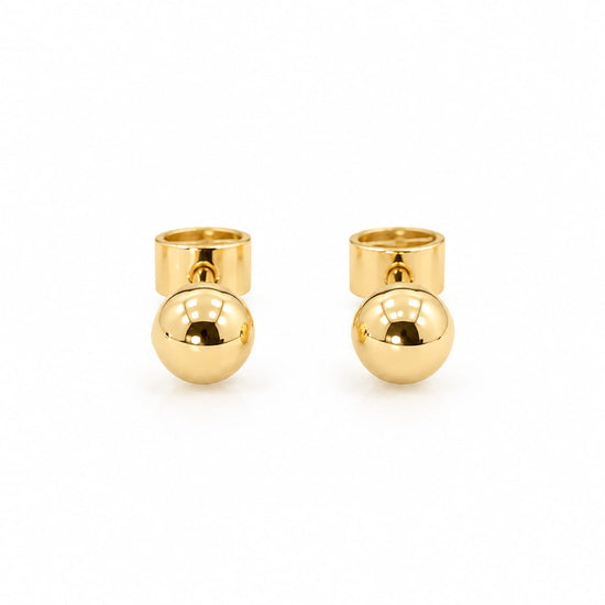 Aretes de Bebé "Chiquita" en oro 18k – Jade18k