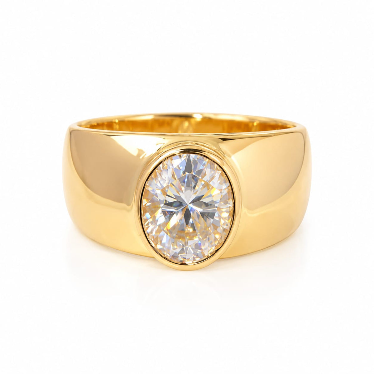 Anillo gitana piedra ovalada