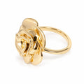 Anillo de Rosa en oro 18k
