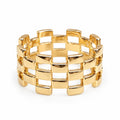 Anillo tejido ancho