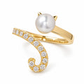 Anillo forma de gato