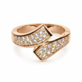 Anillo Cruzado Oro 18k
