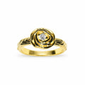 Anillo Rosita Oro de 18k