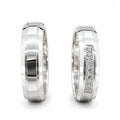 Alianzas de boda en plata ley