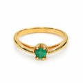 Anillo Esmeralda Natural Max