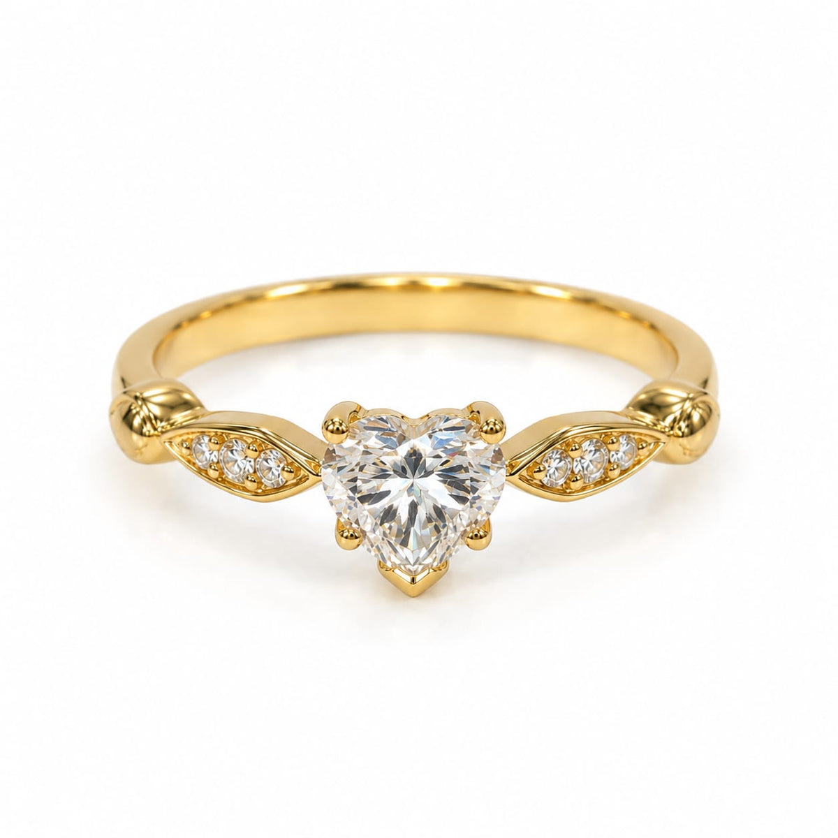 Anillo de Promesa con Moissanite Te elijo