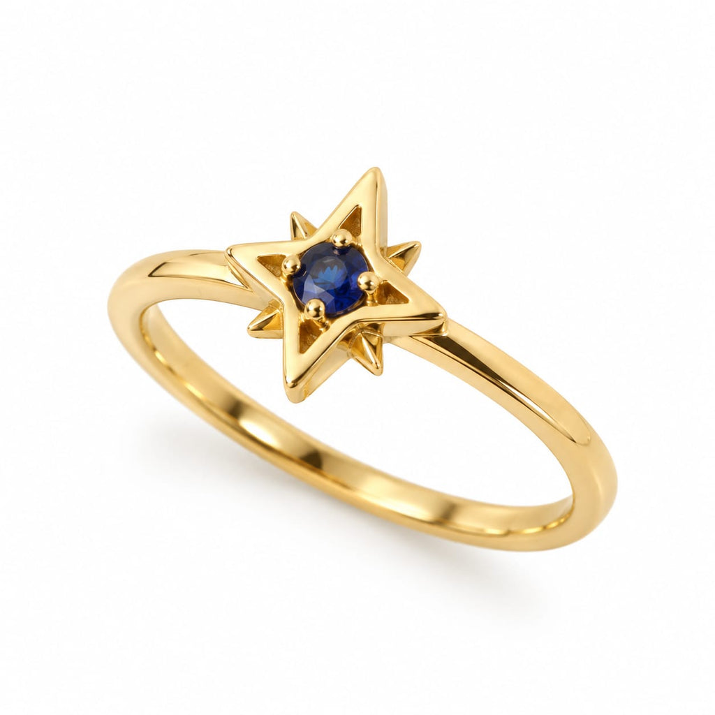 Anillo Zafiro Galáctico