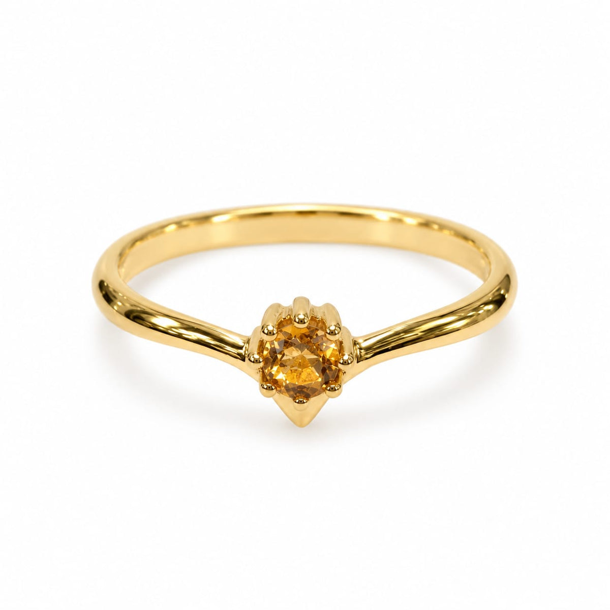 Anillo Citrino de vida