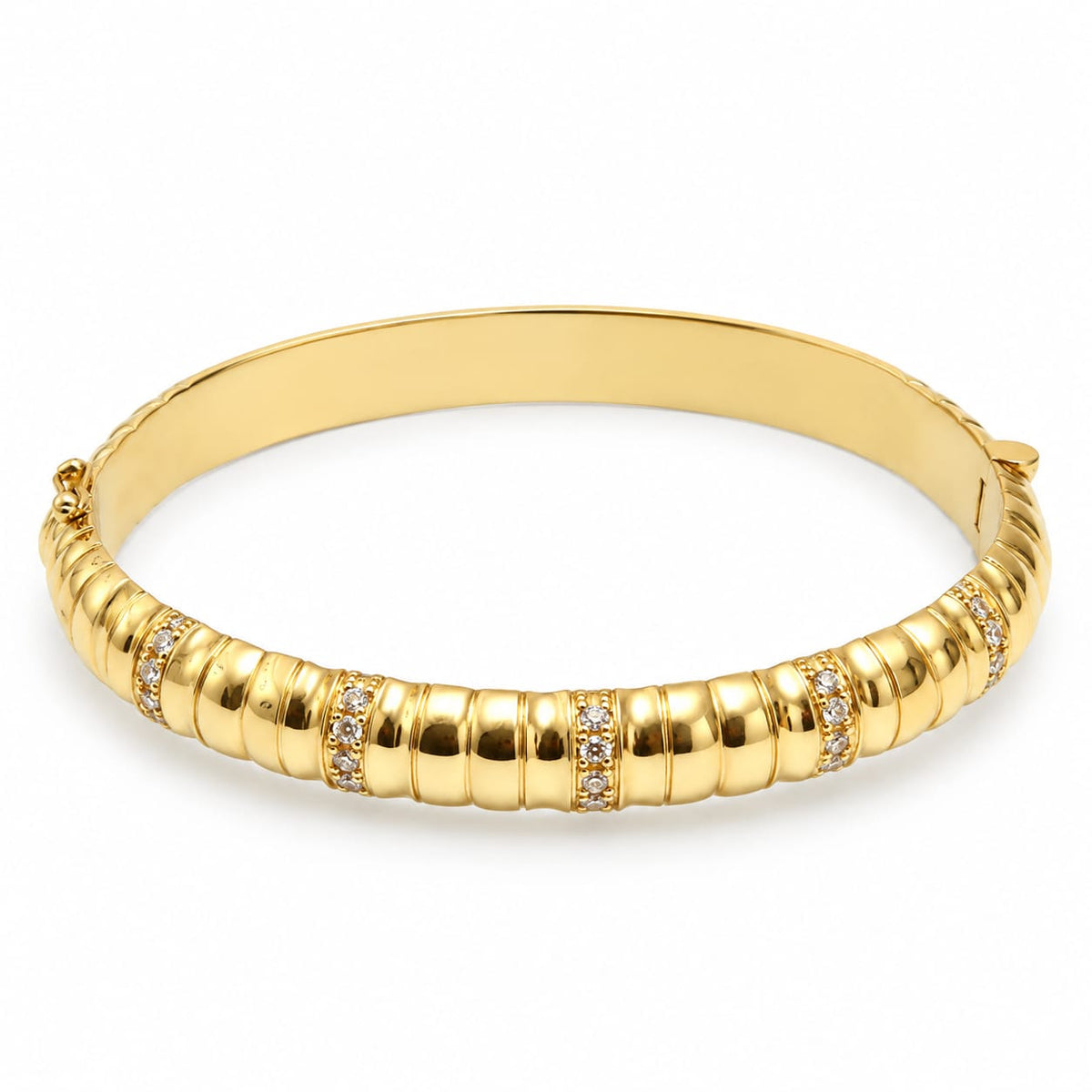 Puñera "Tifany" en oro 18k