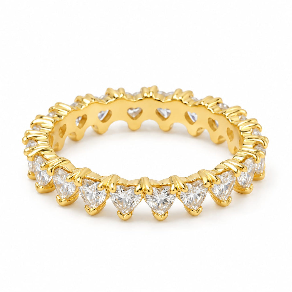 Anillo Churumbela de corazones