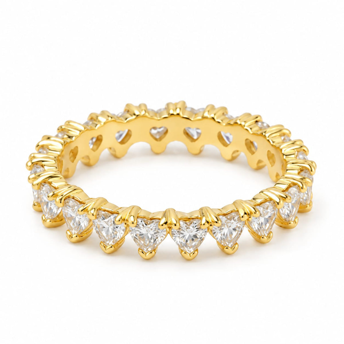 Anillo Churumbela de corazones