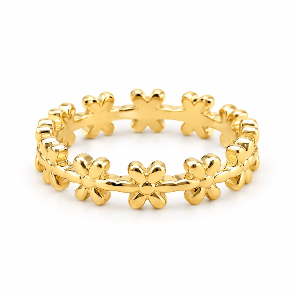 Anillo Corona de flores