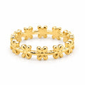 Anillo Corona de flores