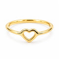 Cintillo Corazón 18k