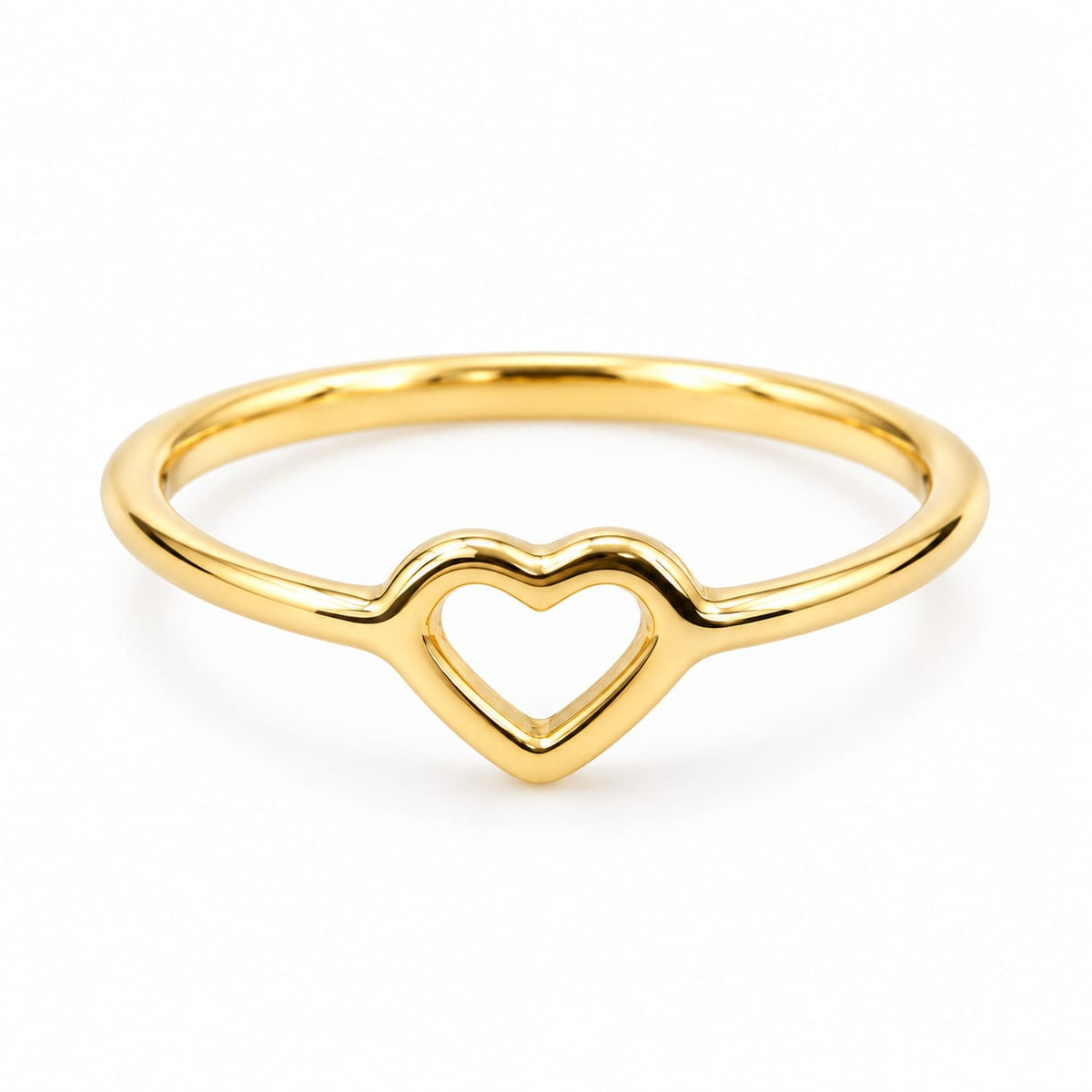 Cintillo Corazón 18k