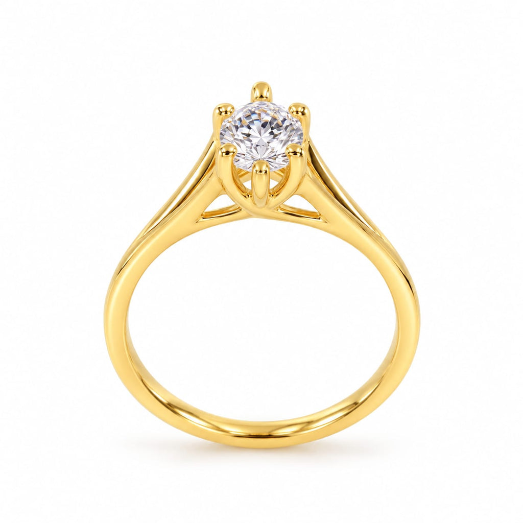 Anillo de Compromiso Luz de Amor 18K
