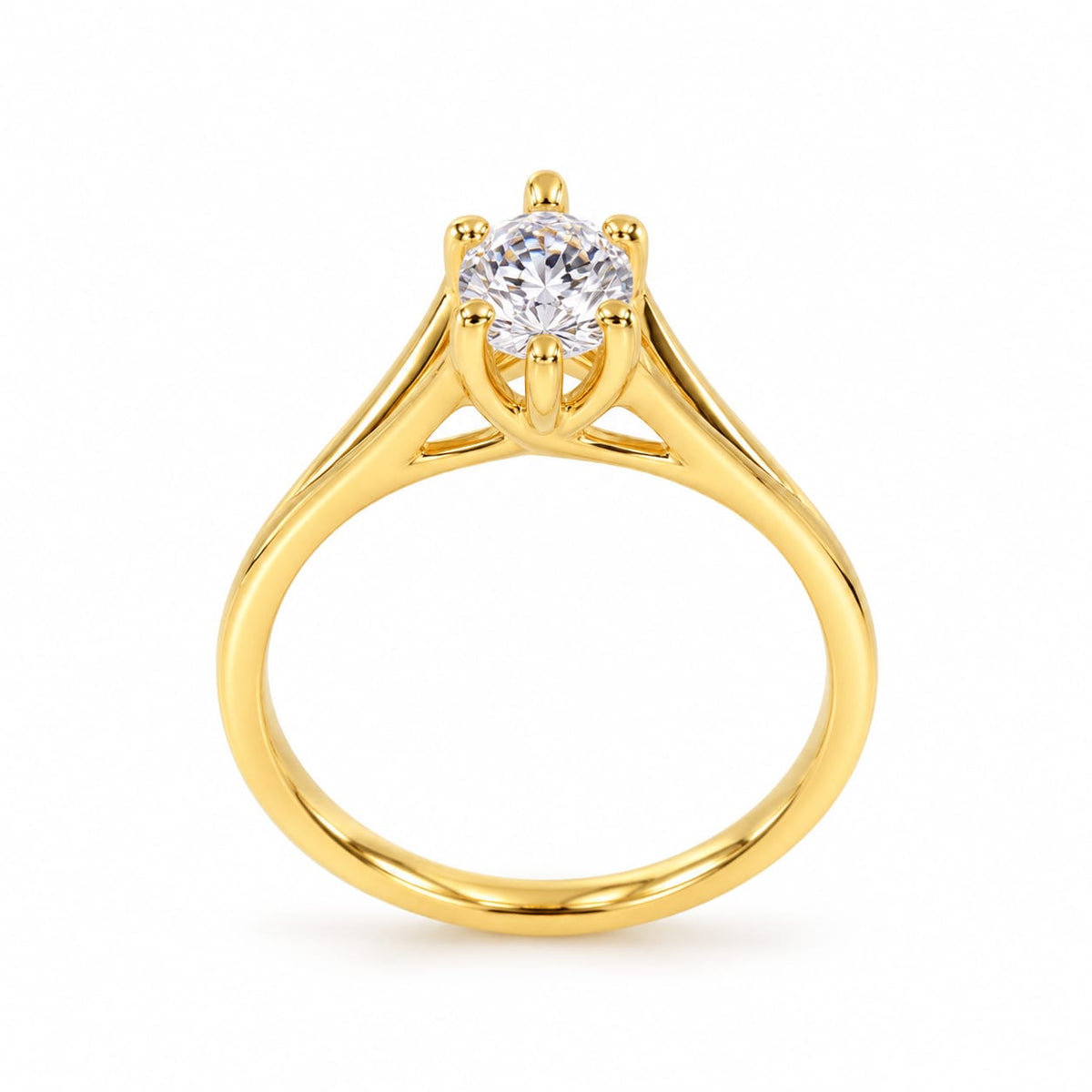 Anillo de Compromiso Luz de Amor 18K
